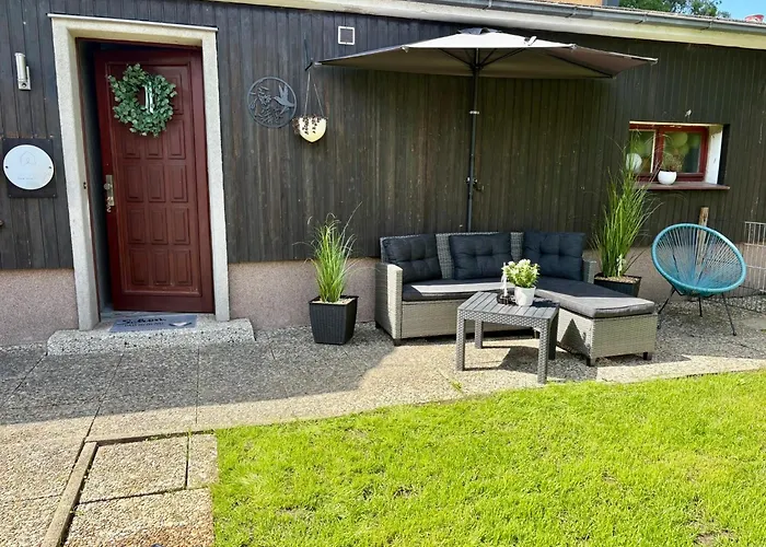 Ferienapartment Seelenglueck Mit Eingezaeuntem Garten *